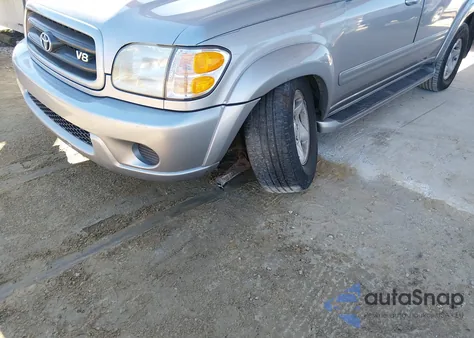 2001 Toyota Sequoia Sr5 V8 z USA, uszkodzony, nr VIN 5TDBT44AX1S040062